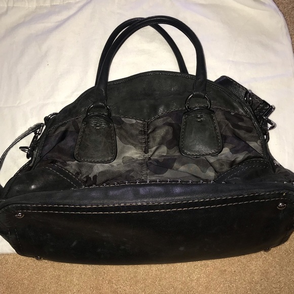 Authentic Prada Camo UNIQUE Tote -Sac Purse EUC - Picture 2 of 6